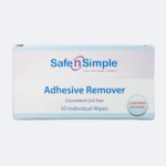 Adhesive Remover Wipes with Alcohol