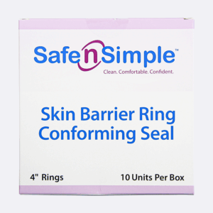Skin Barrier Rings Conforming Adhesive Seals